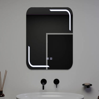 Oglinda LED Touch Ulrich, functie Dezaburire, 60x80 cm