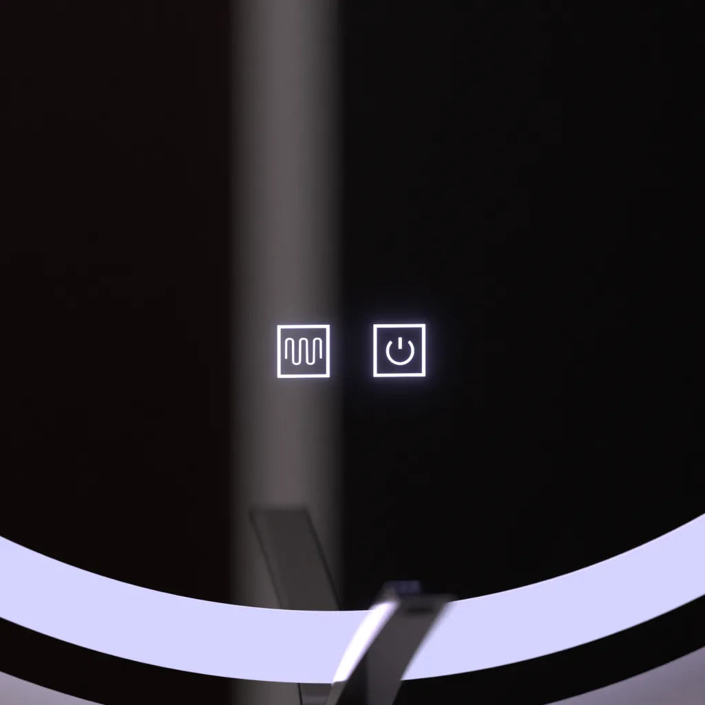 Oglinda LED Rotunda 60cm, Touch Luxor, Sistem Dezaburire, Dimabila – oglindă LED, 60 cm – RegalStore, iluminat interior