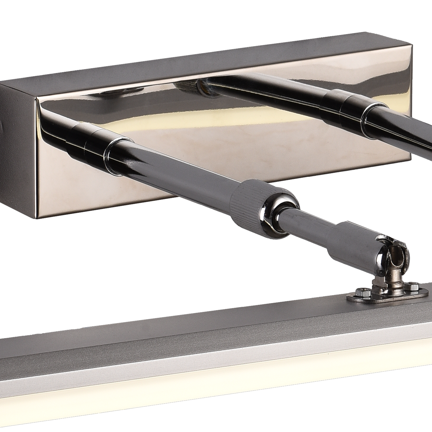 Aplica LED de Baie, BALATON, 11W, liniara, lumina Neutra, Crom Lucios – aplică LED, culoare argintie – RegalStore, ilumi