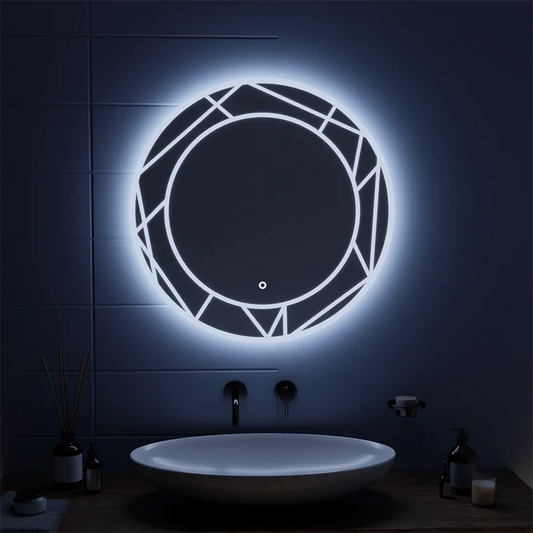 Oglinda LED Touch Astrix 70x70 cm