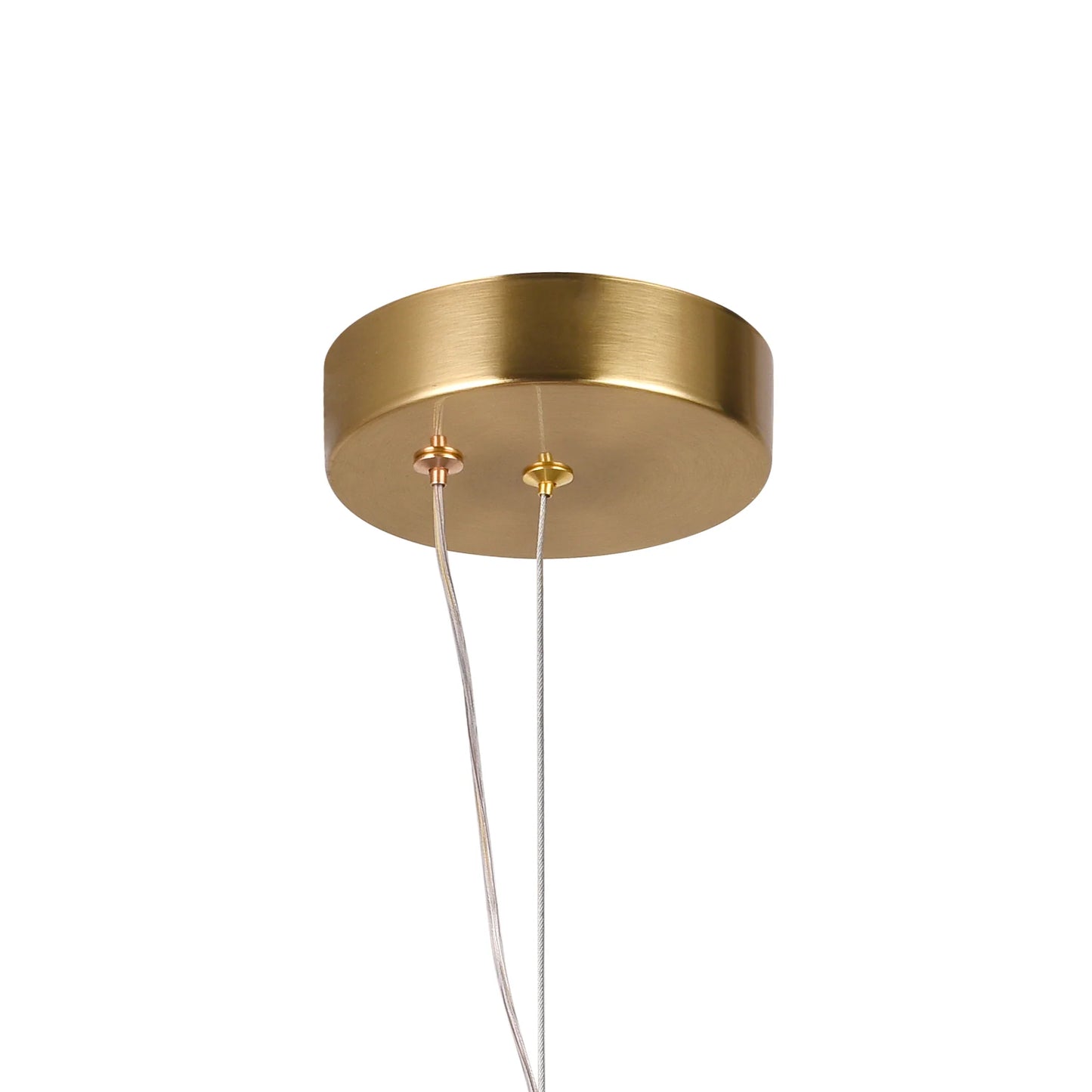 Lustra LED Suspendata LM551/4GD, 24W, Lumina 3000/4000/6000K, Auriu, Inaltime Reglabila