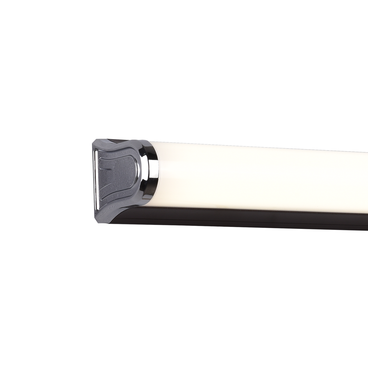 Aplica LED de Baie, GARDA, 11W, liniara, lumina Neutra, Negru – aplică LED, culoare neagră – RegalStore, iluminat interi