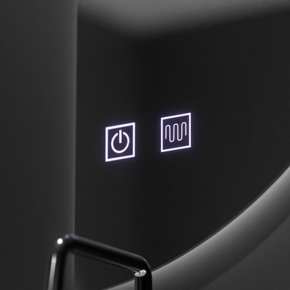 Oglinda LED Semiluna 50x100cm, Arcuat Touch, Sistem Dezaburire, Dimabila