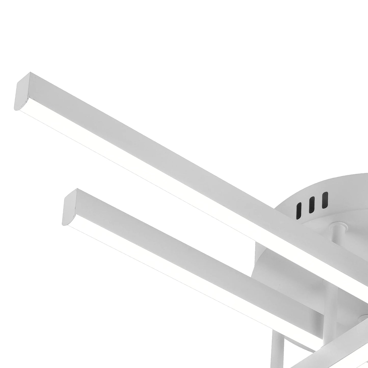 Lustra LED cu Telecomanda GIO, 43W, 4 Elemente, Lumina Rece/Clada/Neutra, Dimabila, Alb