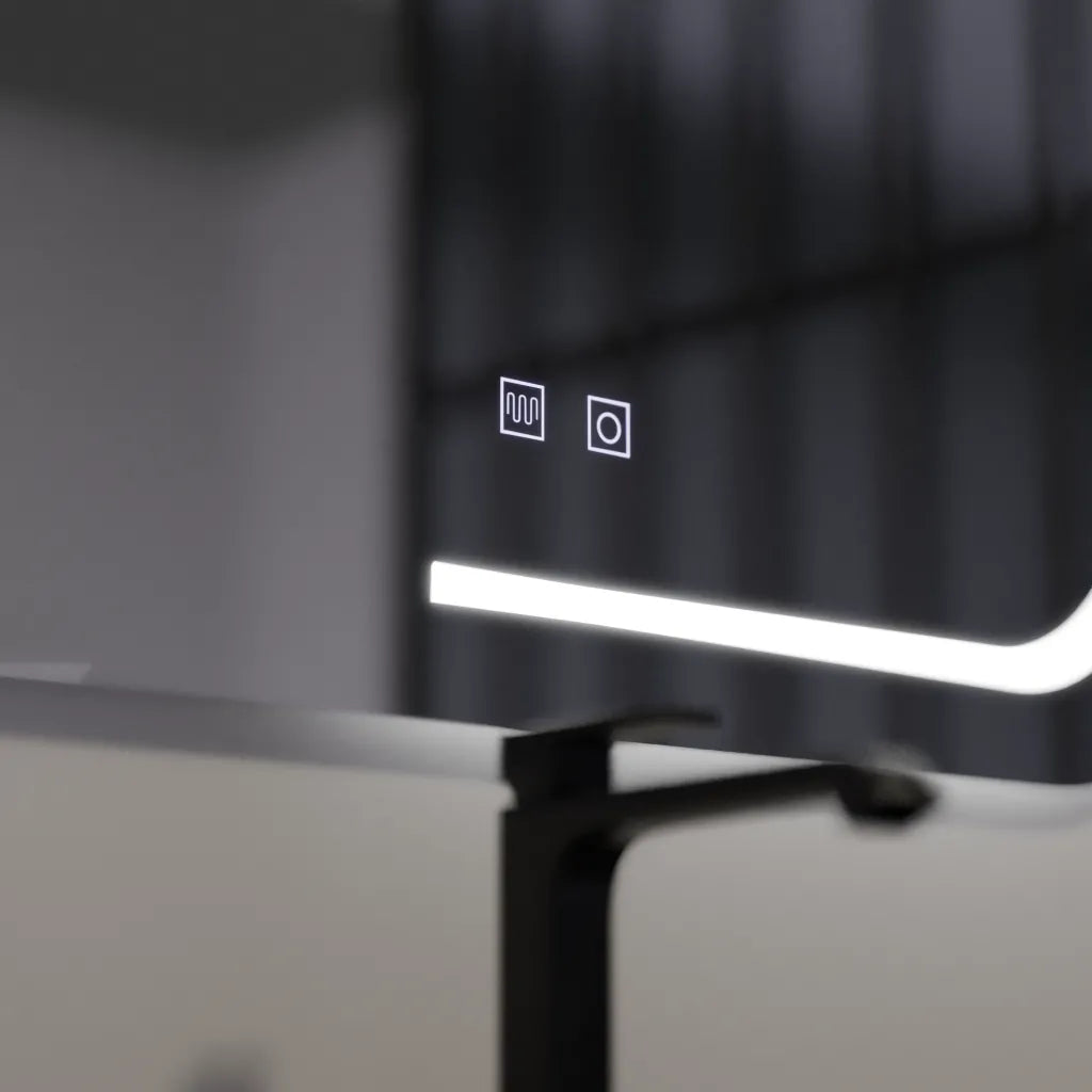 Oglinda LED Touch Retrica, functie Dezaburire, 80x60 cm