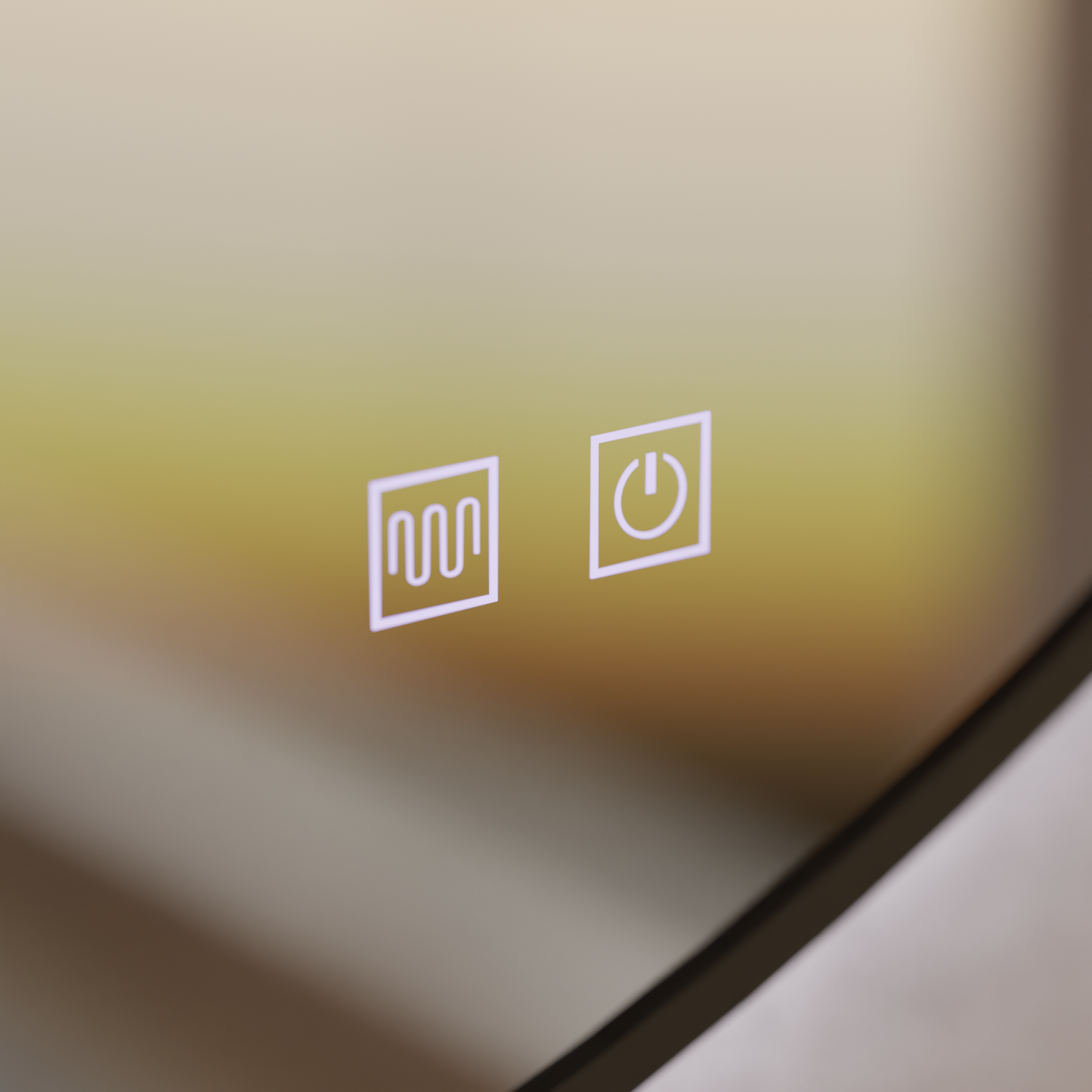 Oglinda LED Touch Fiero Sistem Dezaburire 60X60cm