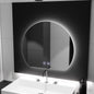 Oglinda LED Semiluna, 60x54, Soluna Touch, Sistem Dezaburire, Dimabila