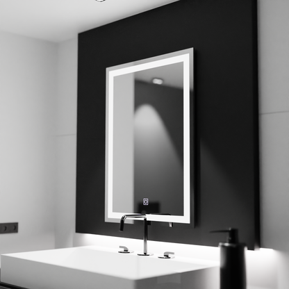 Oglinda LED Rectangulara 60x80cm FRAME Basic Touch