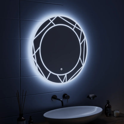 Oglinda LED Touch Astrix 70x70 cm