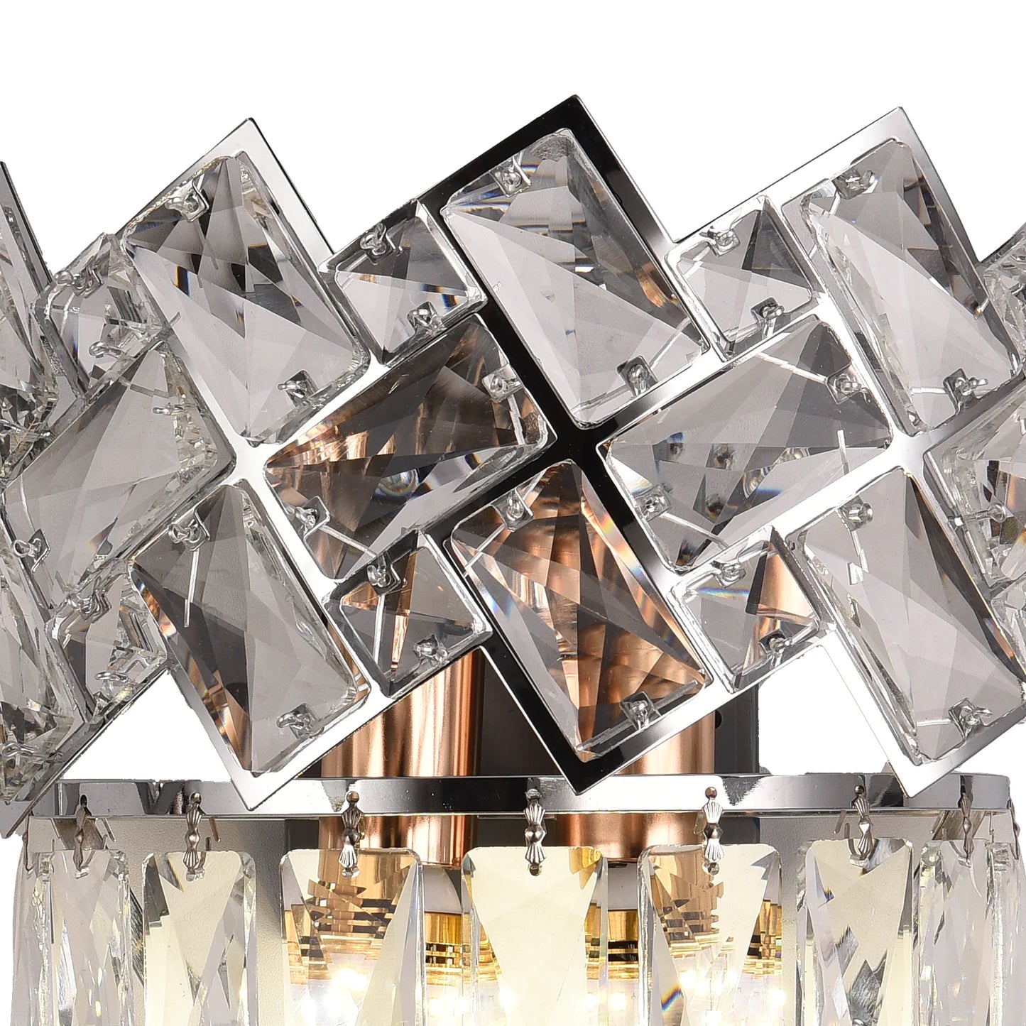 Aplica Cristal WINDSOR, 2x E27, Crom Lucios