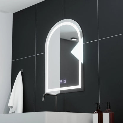 Oglinda LED Arcata 60x80cm, Arco Touch, Sistem Dezaburire, Dimabila