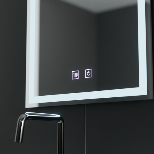 Oglinda LED Touch Nox, functie Dezaburire, 60x80 cm