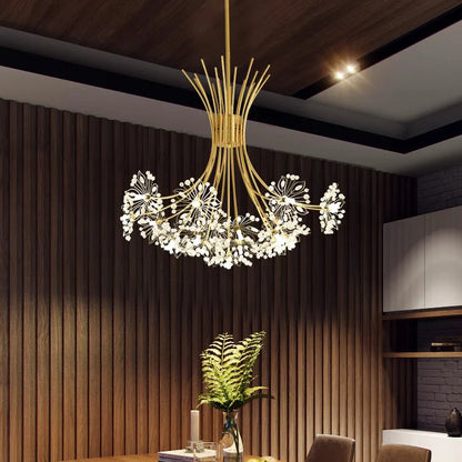 Candelabru Cristal Zetos 13XG4 Auriu