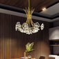 Candelabru Cristal Zetos 13XG4 Auriu