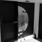 Oglinda LED Semiluna 50x100cm, Arcuat Touch, Sistem Dezaburire, Dimabila