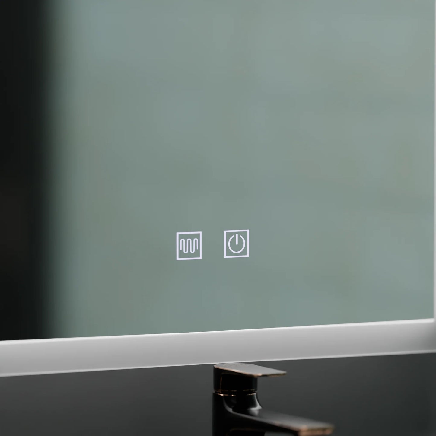 Oglinda LED Rentagulara, 80x60cm, Touch VENERA , Sistem Dezaburire,Dimabila