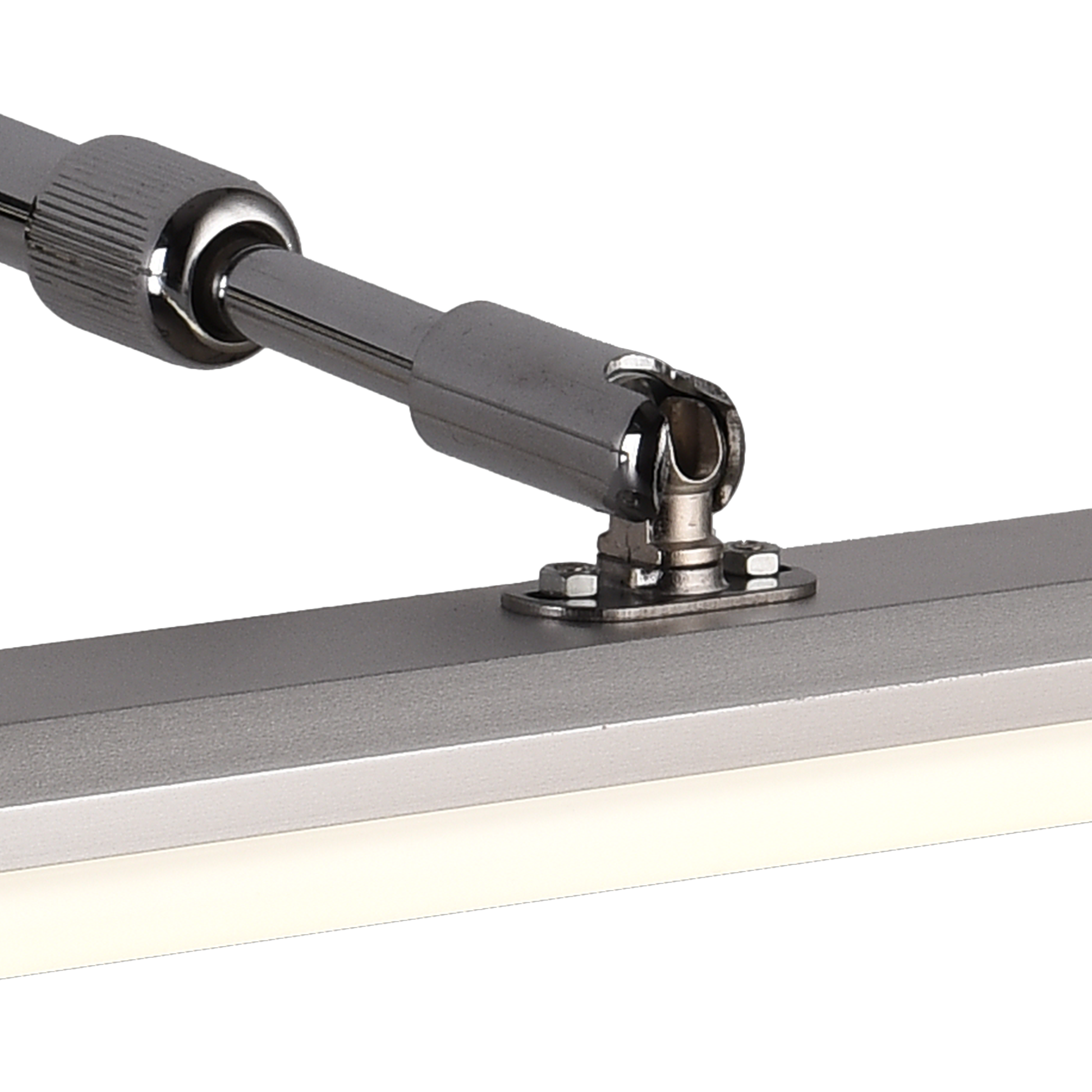 Aplica LED de Baie, BALATON, 11W, liniara, lumina Neutra, Crom Lucios – aplică LED, culoare argintie – RegalStore, ilumi