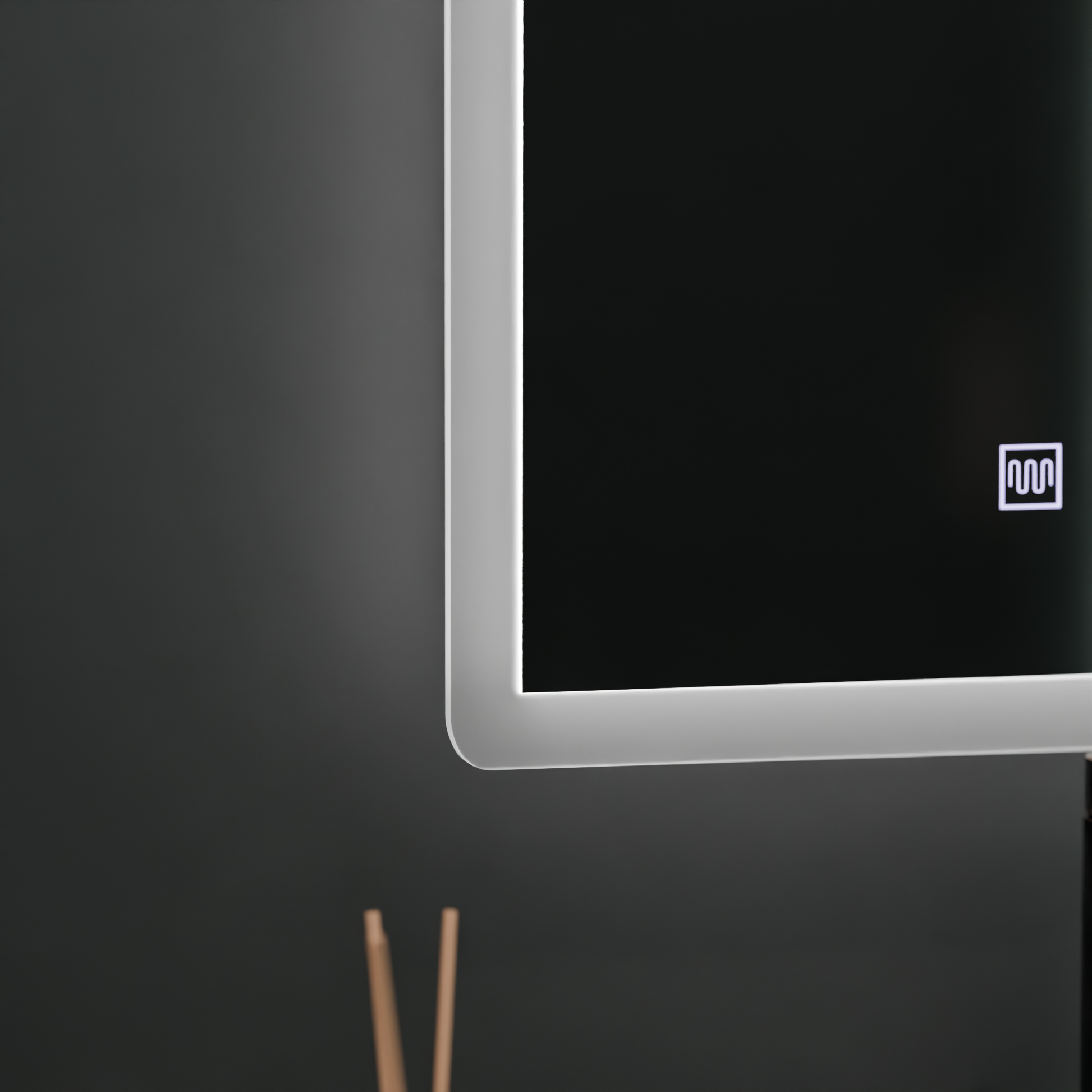 Oglinda LED Rentagulara, 60x80cm, Touch VENERA , Sistem Dezaburire,Dimabila – oglindă LED, 60x80 cm, 80 cm – RegalStore,