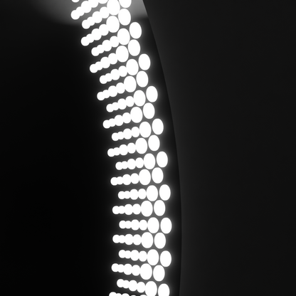 Oglinda LED Rotunda 70cm, Stellaire Touch, Sistem Dezaburire, Dimabila – oglindă LED, 70 cm – RegalStore, iluminat inter