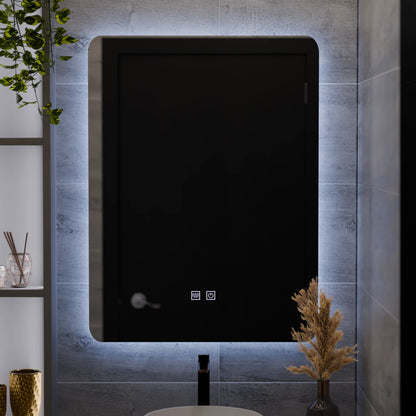 Oglinda LED Touch Alexandra,Sistem Dezaburire 45X60cm