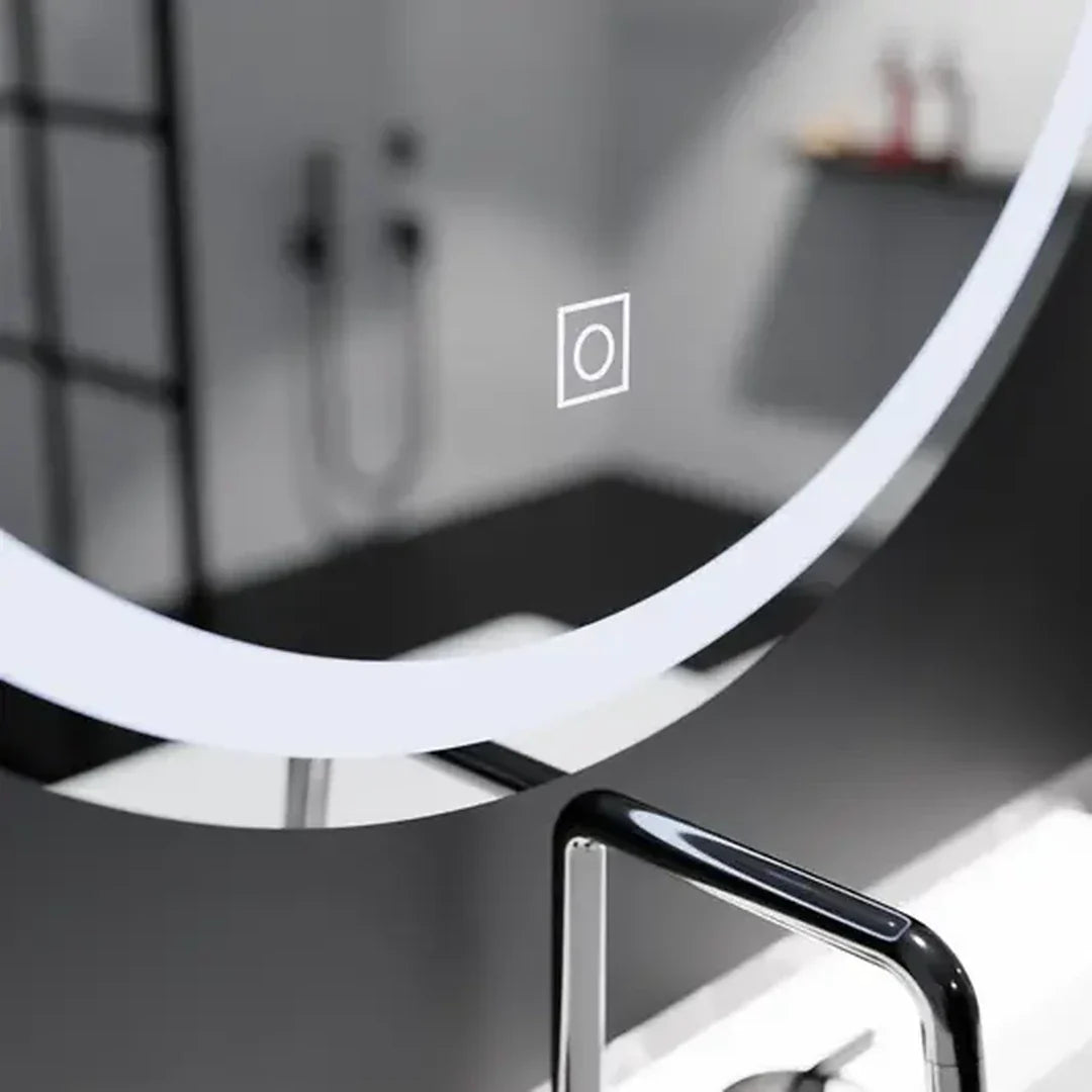 Oglinda LED Rotunda, 50cm, Basic Touch