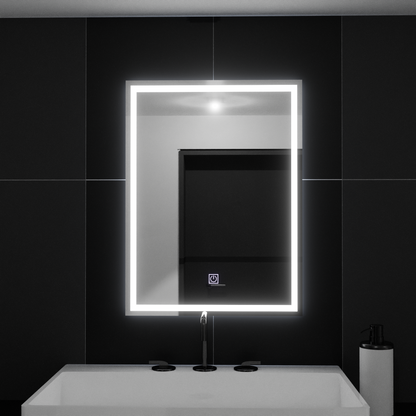 Oglinda LED Rectangulara 60x80cm FRAME Basic Touch