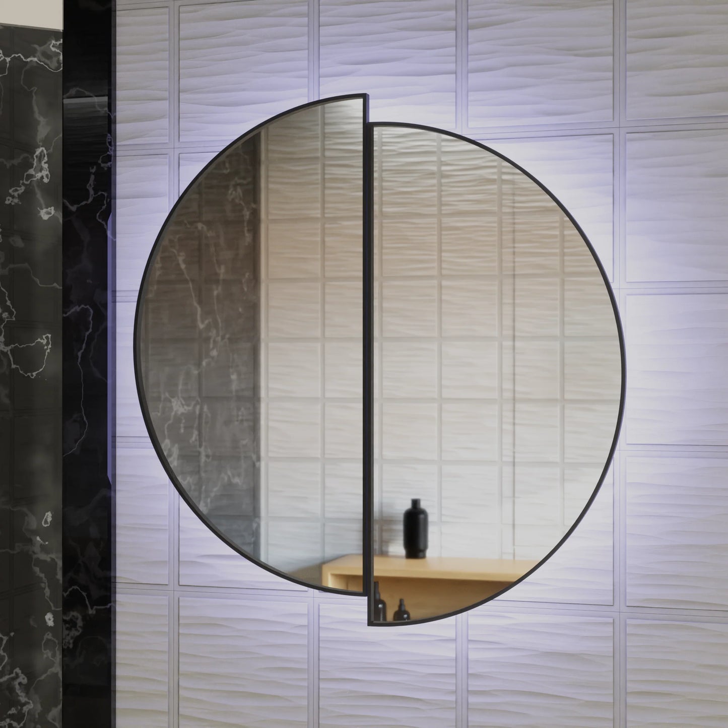 Oglinda LED Touch Mariah Sistem Dezaburire 60X60cm