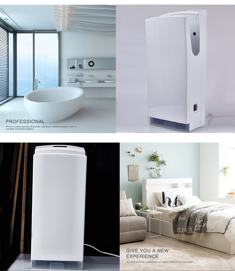 Uscator de Maini cu Senzor, 1200W, Alb, 2026WH