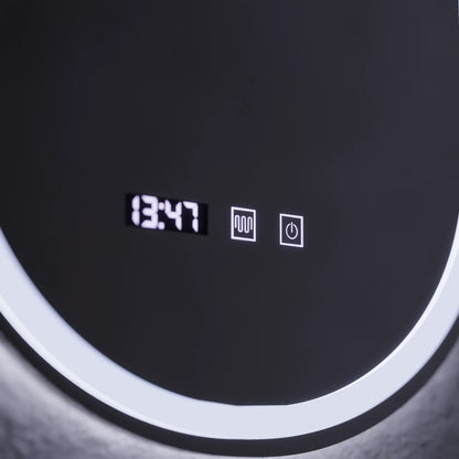 Oglinda LED Touch ONIRA Sistem Dezaburire, Ceas si Temperatura 50x80 cm