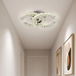 Lustra LED Cristal cu Telecomanda Shia 27W Dimabila Argintiu