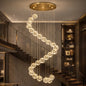 Candelabru Cristal LED Ismini Auriu