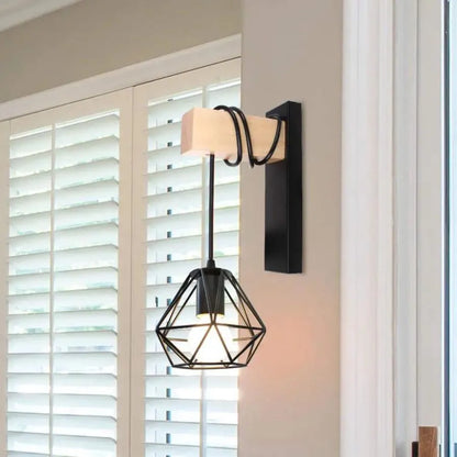 Aplica Audrey 1x E27 Negru Maro – aplică LED, culoare neagră – RegalStore, iluminat interior