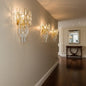 Aplica Cristal Jeannette 2x E14 Auriu