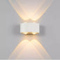 Fantas Aplica LED de Exterior si Interior, 4 Surse x 1W, IP65, Metalic, Alb, 3000K