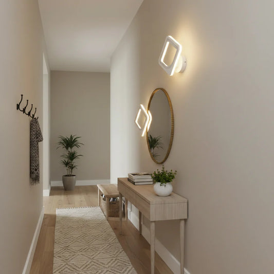 Aplica LED Akila, 12W, Alb, Lumina Rece/Calda/Neutra