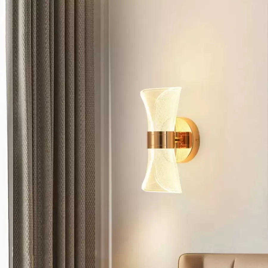 Aplica LED Callum 7W Auriu – aplică LED, culoare aurie – RegalStore, iluminat interior