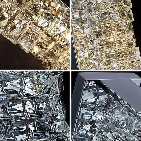 Aplica LED Cristal Betina 32W Argintiu