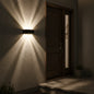 Aplica LED Exterior Ellis, 8W, 8 Surse de lumina, Lumina Calda, Negru
