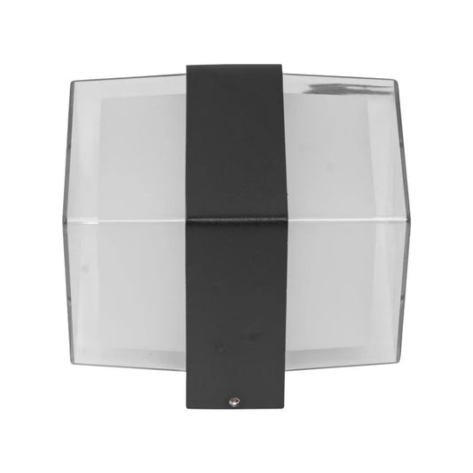Aplica LED Milos Exterior, Negru, 3000K, IP.65