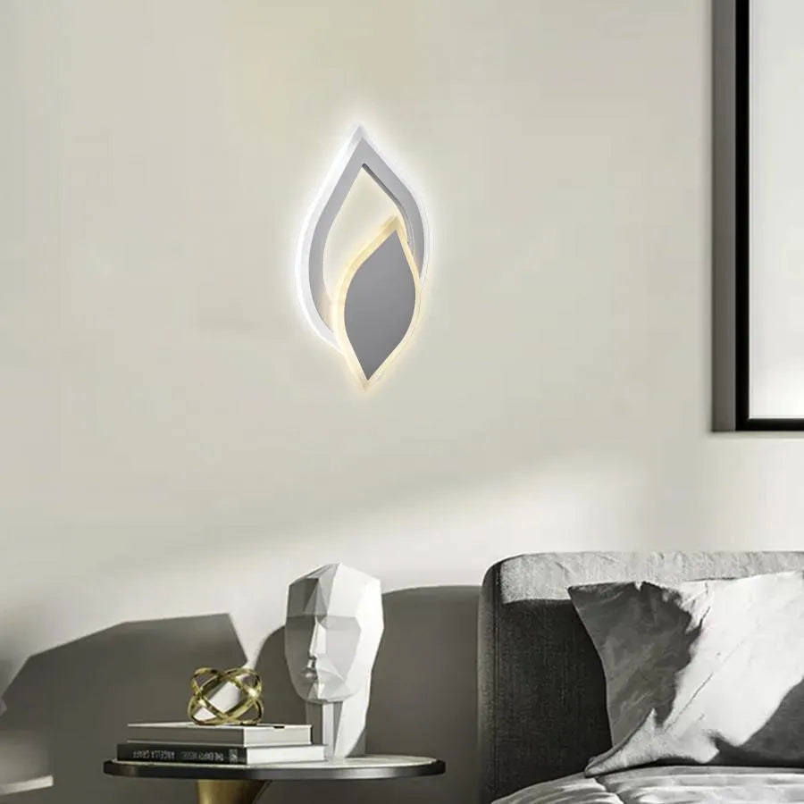 Aplica LED Nina, 10W, Lumina Rece/Calda/Neutra, Alb – aplică LED, culoare albă – RegalStore, iluminat interior