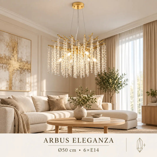 ARBUS Eleganza — imagine principală, Ø50 cm, 6×E14