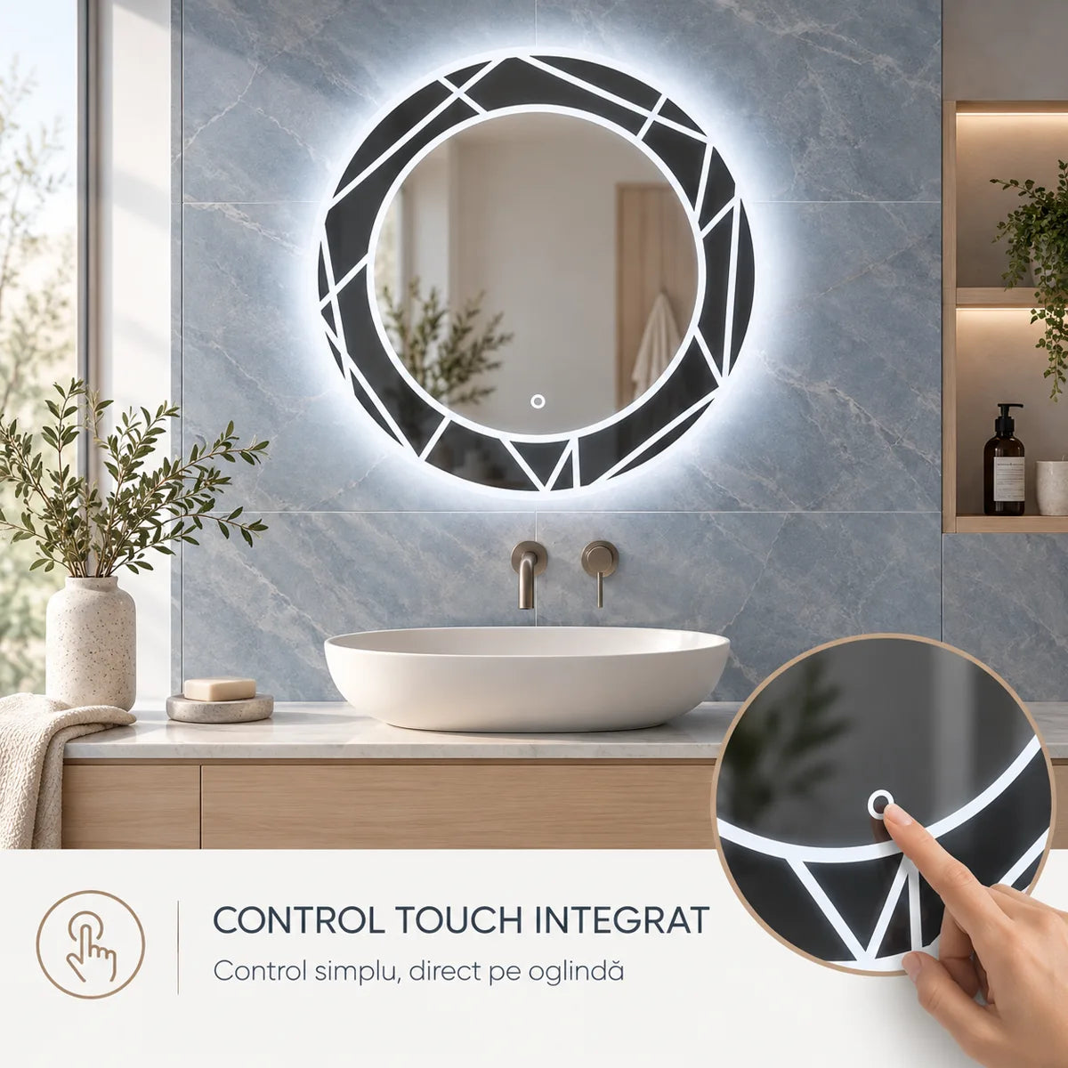 Astrix 70x70 control touch integrat