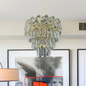Candelabru Cristal WINDSOR Petito 3xE27, Diametru 30cm, Auriu Lucios, Inaltime Reglabila – culoare aurie, 30 cm – RegalS