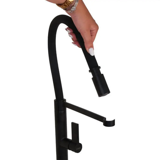 Baterie Bucatarie, Alama Sanitara, Negru, CF2045 – culoare neagră – RegalStore, iluminat interior