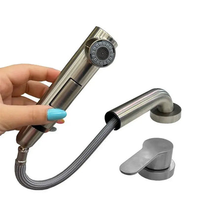 Baterie Bucatarie cu Dus Extractibil Inox Argintiu YSQ/106 – culoare argintie – RegalStore, iluminat interior