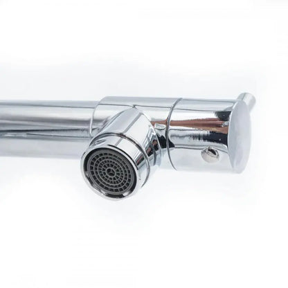 Baterie Bucatarie cu Dus Extractibil, Inox si Alama Crom, YD/301 – culoare argintie – RegalStore, iluminat interior