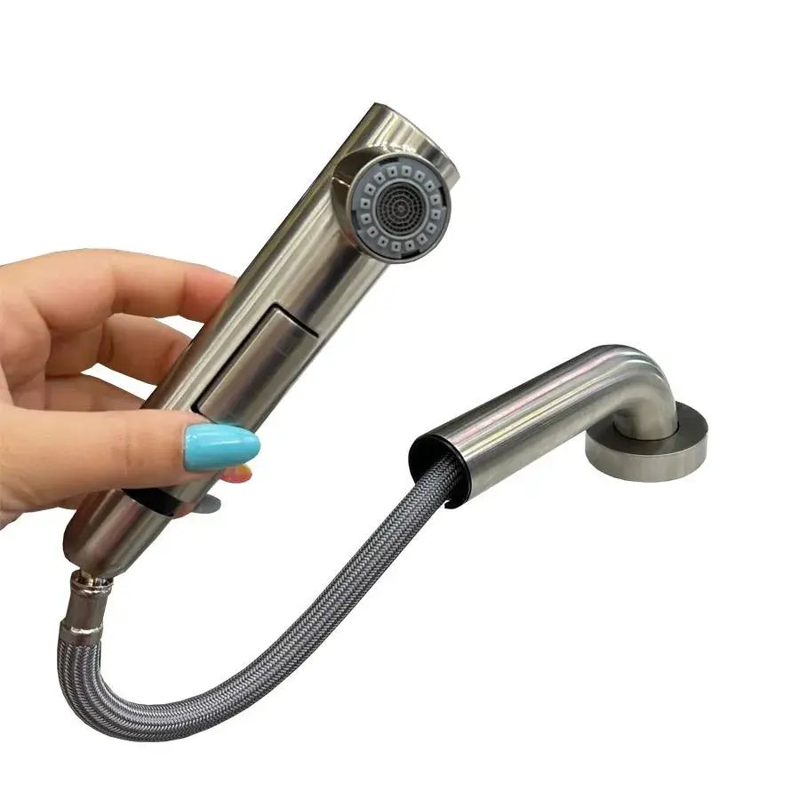 Baterie Bucatarie cu Dus Extractibil Inox Argintiu YSQ/106 – culoare argintie – RegalStore, iluminat interior