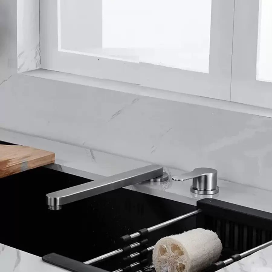 Baterie Bucatarie Premium, Inox Periat, Incastrat YSQ/107 – RegalStore, iluminat interior