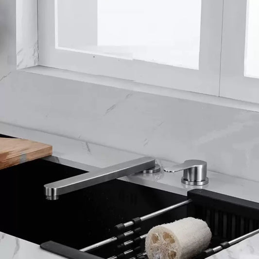 Baterie Bucatarie Premium, Inox Periat, Incastrat YSQ/107 – RegalStore, iluminat interior