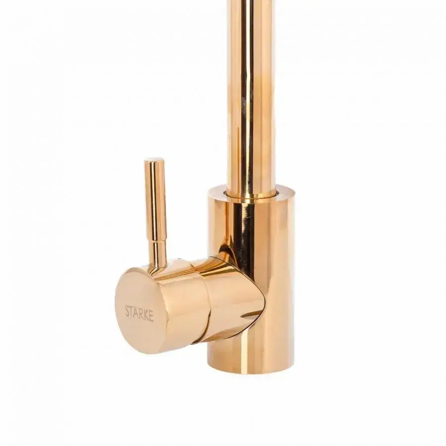 Baterie Bucatarie, Inox SUS304, Auriu, N/CF0A1 – culoare aurie – RegalStore, iluminat interior